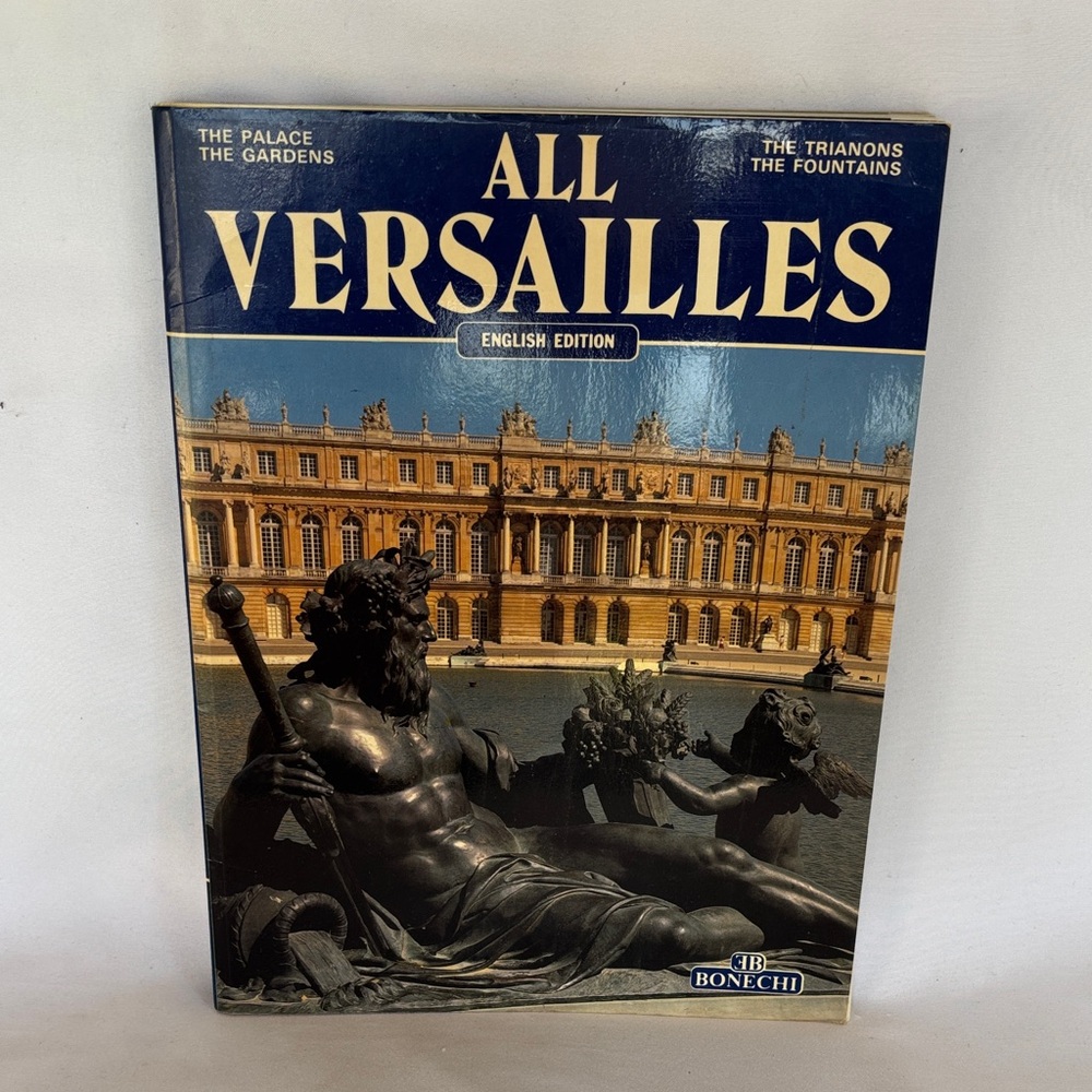 VINTAGE 1995! ALL VERSAILLES ENGLISH EDITION BOOK - TOURIST GUIDE. - Picture 10 of 12